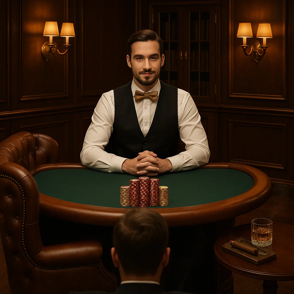 FastSlots - Live Blackjack - Croupiers en Direct