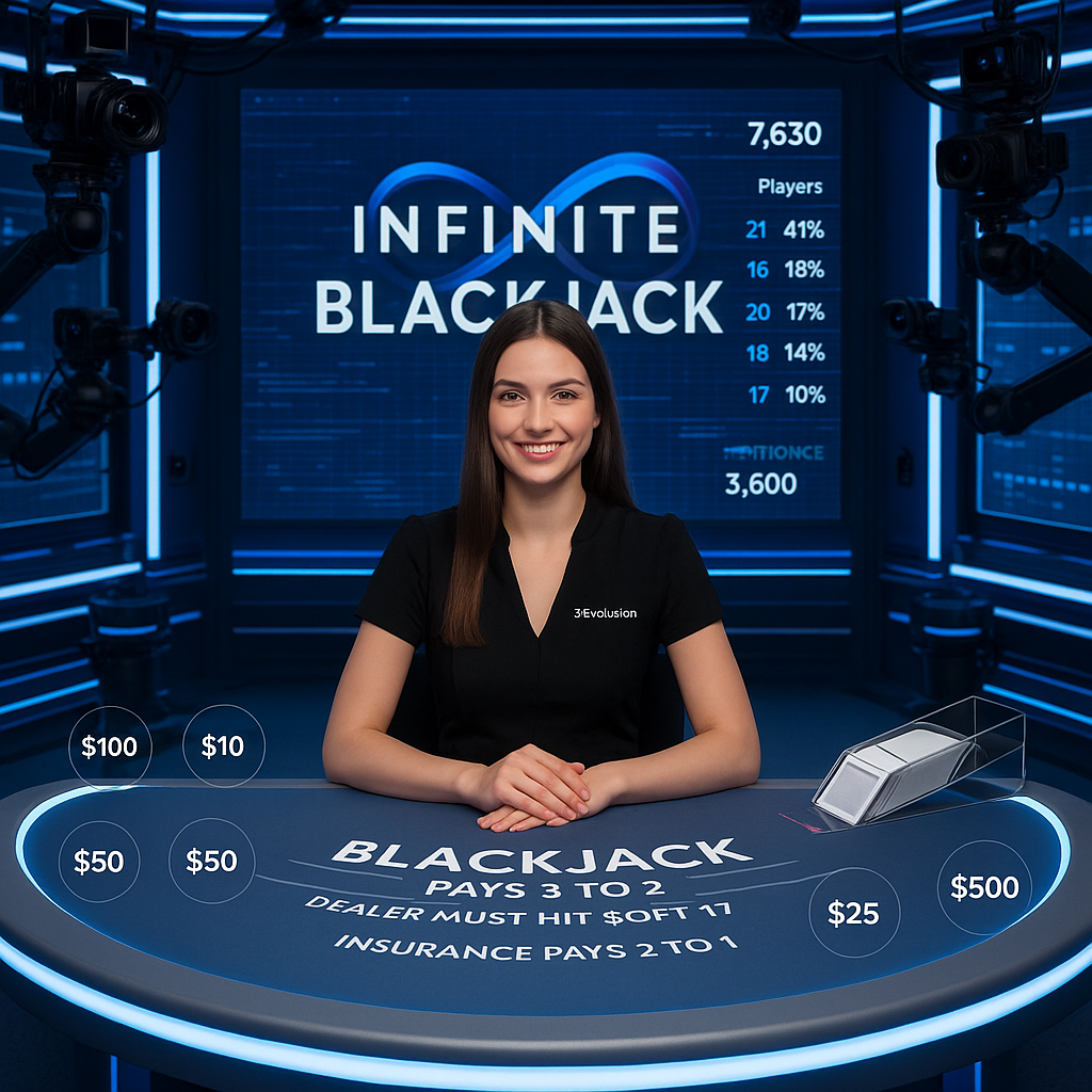 FastSlots - Live Blackjack - Casino live en ligne